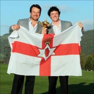 Graeme McDowell and Rory McIlroy