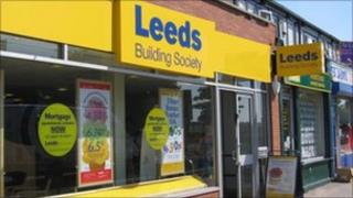 Crossgates branch of Leeds Building Society