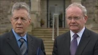 Peter Robinson and Martin McGuinness