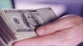 US bank notes (file image)