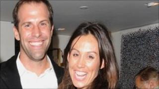Greg and Lucy Rusedski during the launch of her new book You Know More Than You Think - archive image