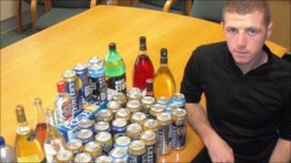 Seized alcohol