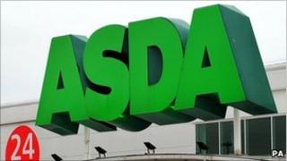 Asda store facia