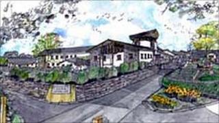 Little Harbour Hospice - artist sketch