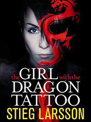 Передняя обложка "Девушка с татуировкой дракона"