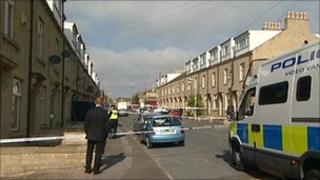 The scene of the murder