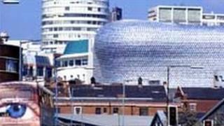 Part of Birmingham city centre