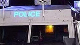 police land rover