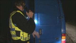 Police check suspicious vehicle in Cumbria