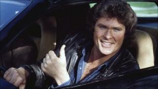 David Hasselhoff in Knight Rider