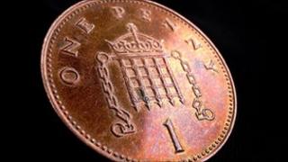 1p coin