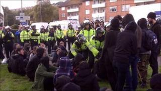 Smash EDO protest in Brighton