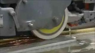 Machine in factory