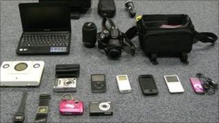 Recovered items