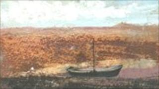 Copy of a miniature works of art for a charity sale at New College School