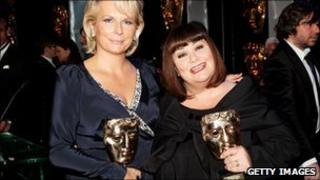 Jennifer Saunders and Dawn French