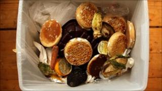 Food waste bin