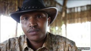 Bosco Ntaganda photographed in Goma in October 2010