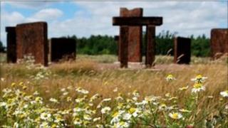 Steel Henge, Rotherham Nature Park
