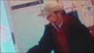CCTV image of the suspect