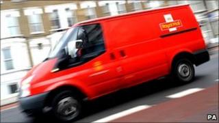 Royal Mail van in London