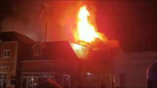 Fire at the Kettleby Cross