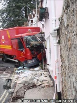 The Royal Mail and hotel damage
