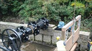 Melingriffith water pump