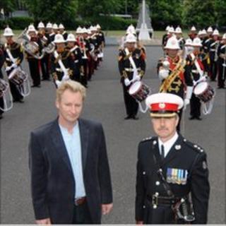 Ben Kaye and The Band of Her Majesty's Royal Marines