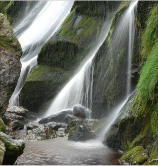 Library image of river and waterfall (Image: BBC)