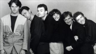 Comedy Store Players (early 90s): Paul, Lee, Neil, Josie, Richard, Jim