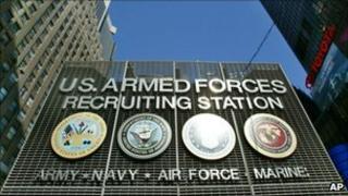 US Armed Forces Recruiting Station