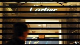 Cartier shop in Via Condotti in Rome, 19 October 2010