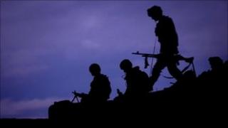 British troops in Afghanistan