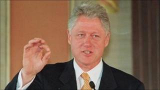 President Clinton in 2000