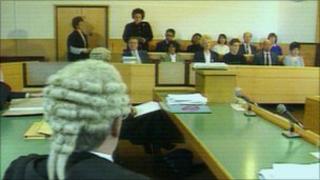 A court room (generic)