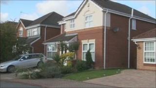 The house in Wickham Close