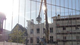 Demolition work