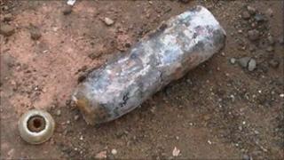 Shell found in Mablethorpe garden