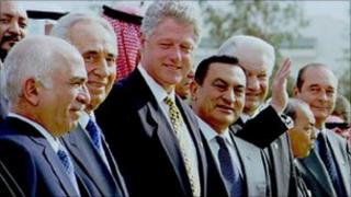 Middle East peace summit at Sharm el-Sheik 1996