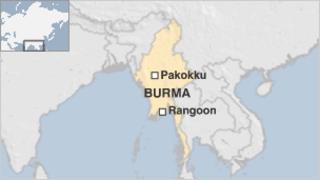 Map of Burma