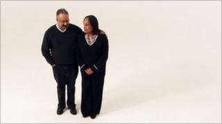 Two people