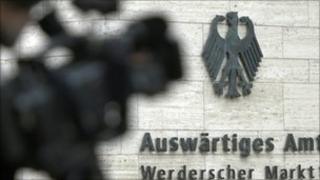 German foreign ministry in Berlin