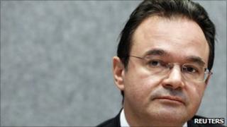 Greek finance minister, George Papaconstantinou