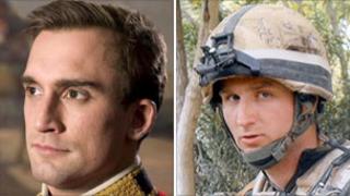 Lt Douglas Dalzell (left) and Cpl Richard Green