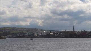 View across River foyle