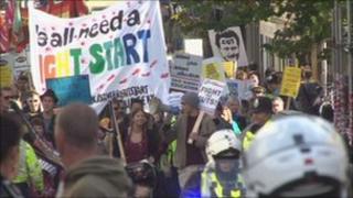 Protesters