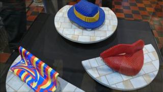 A model of the George Melly memorial