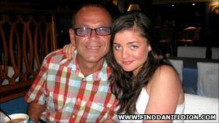 Daniel Dion and daughter Catherine-Elizabeth Dion