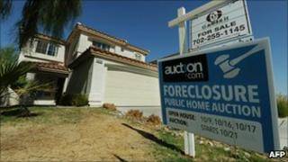 US house under foreclosure